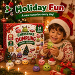 Christmas Dumpling Squishies Advent Calendar