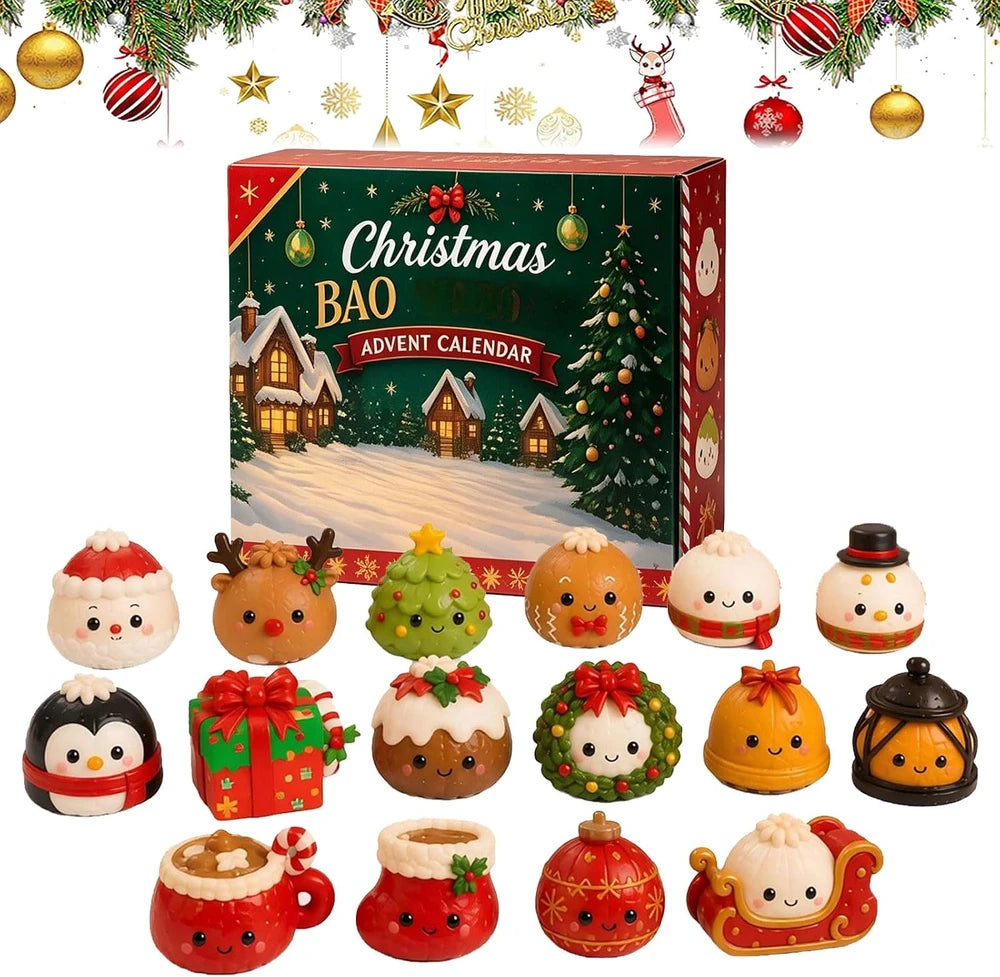 Christmas Squishies Advent Calendar