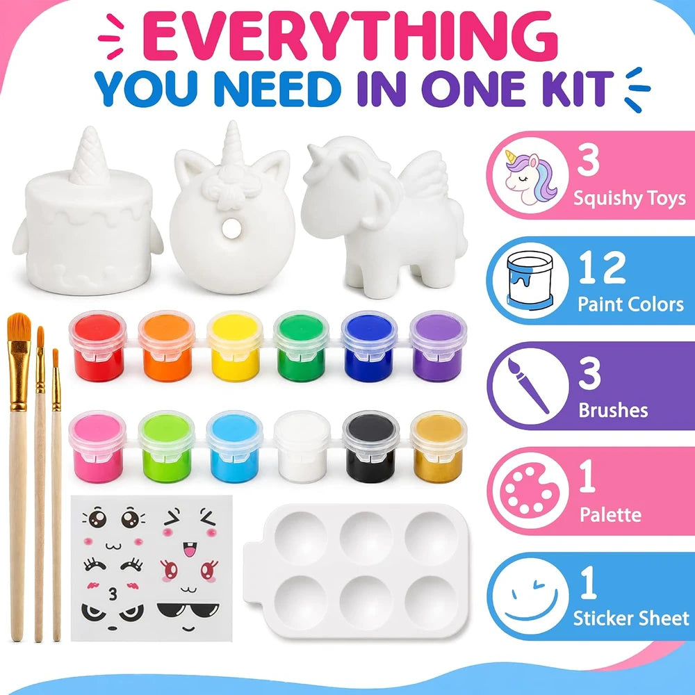 JimandGloria Paint Your Own Squishies